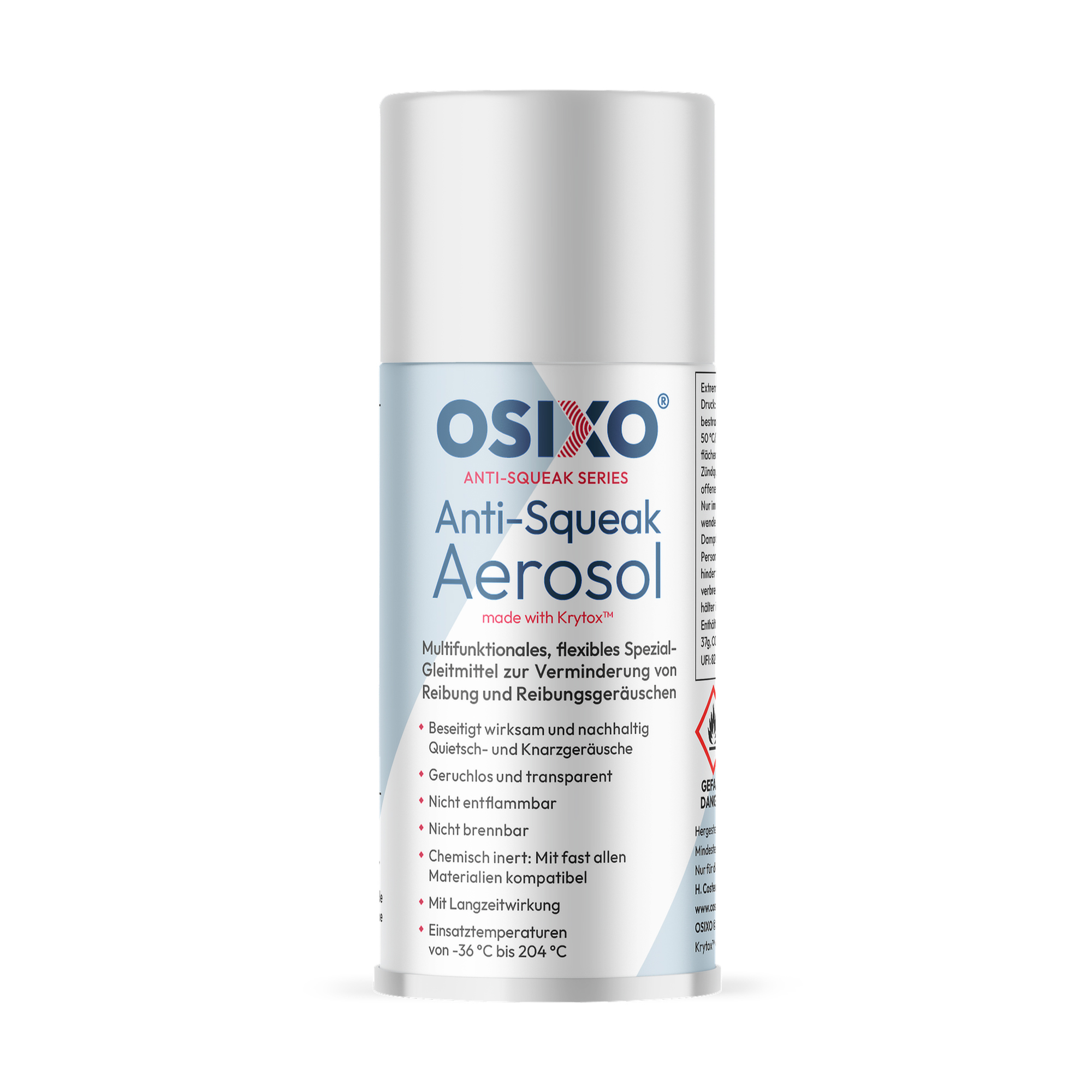 OSiXO Anti-Squeak Aerosol mit Krytox™ 100ml in Spraydose