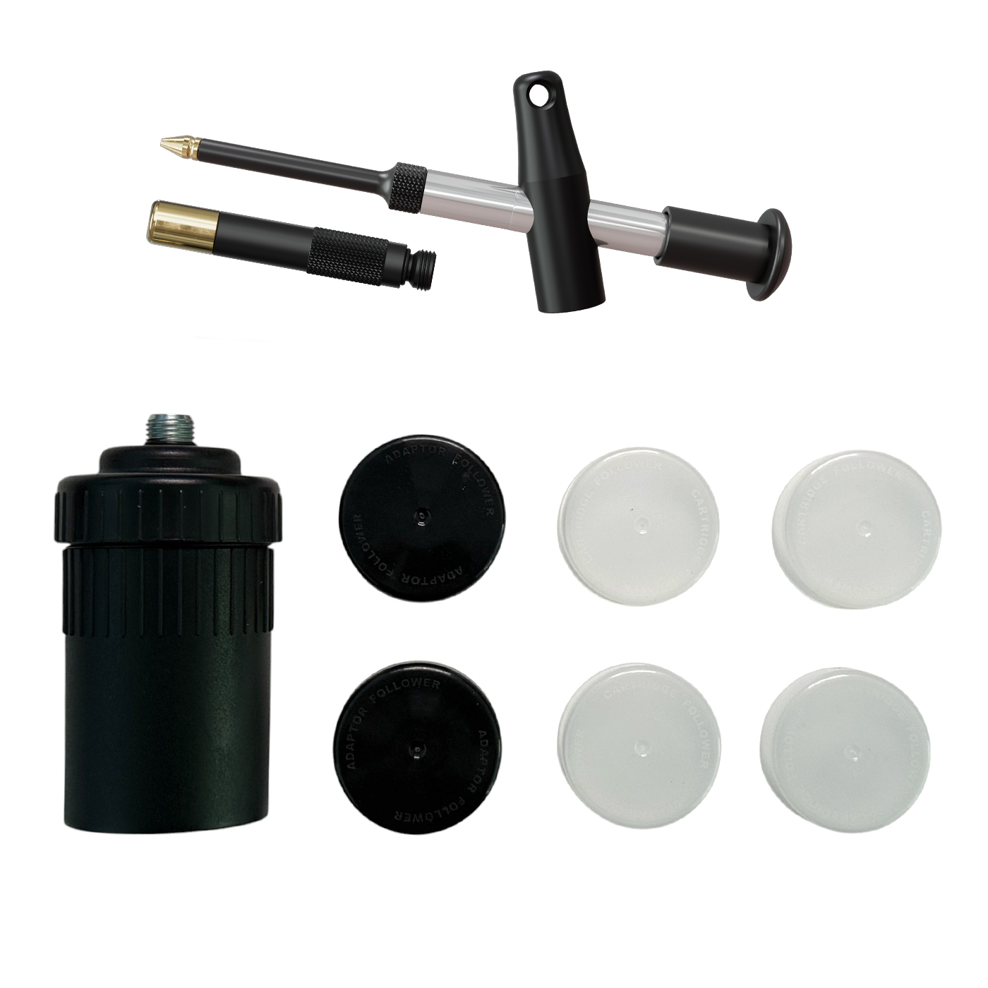 OSiXO Injection Gun Pro Präzisions-Applikator für Kartuschen und Tuben