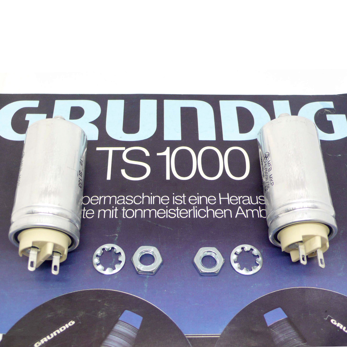 Hydra Premium Motorkondensatoren 5μF für Grundig TS1000 2St.